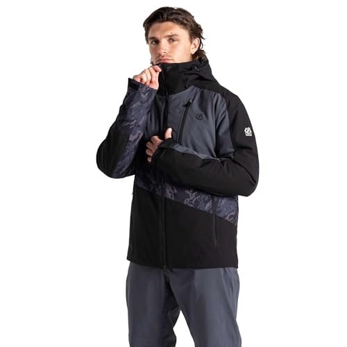 Dare2B Herren Mens Baseplate Ii Jacket Skijacke, schwarz grau, M von Dare2b