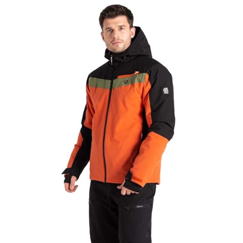 Dare2B Herren Mens Eagle Ii Jacket Skijacke, Orange, Rost, Schwarz, M von Dare2b