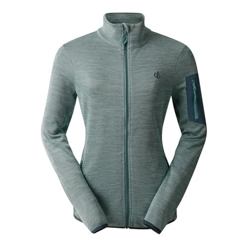 Dare2B Womens Torrek Fleece - Damen Midlayer | Reißverschlusstaschen - Blau - 40 von Dare2b