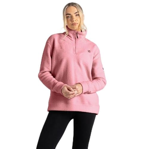 Dare2b Damen Context Borg Fleece Pullover, Mesa Rose, 44 von Dare2b