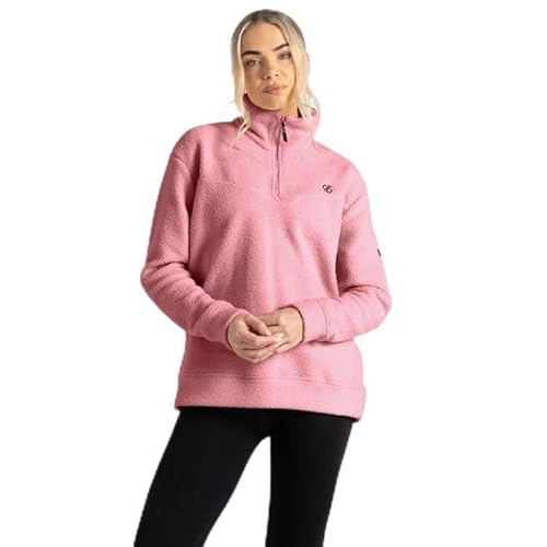 Dare2b Damen Context Borg Fleece Pullover, Mesa Rose, 44 von Dare2b