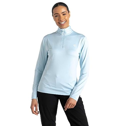 Dare2b Damen Lowline II Core Stretch Pullover, Quiet Blue, 36 von Dare2b