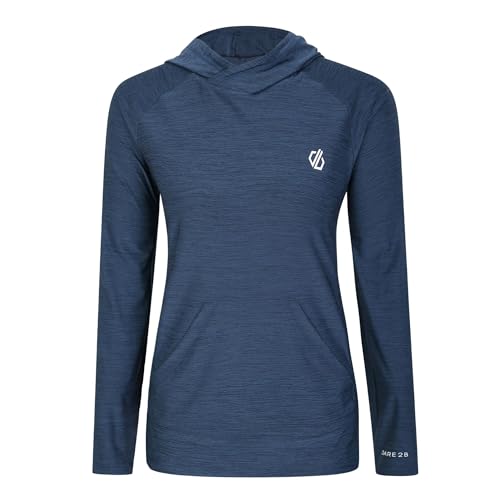 Dare2b Damen Sprint City Hoodie Pullover, Moonlight Denim Marl, 46 von Dare2b