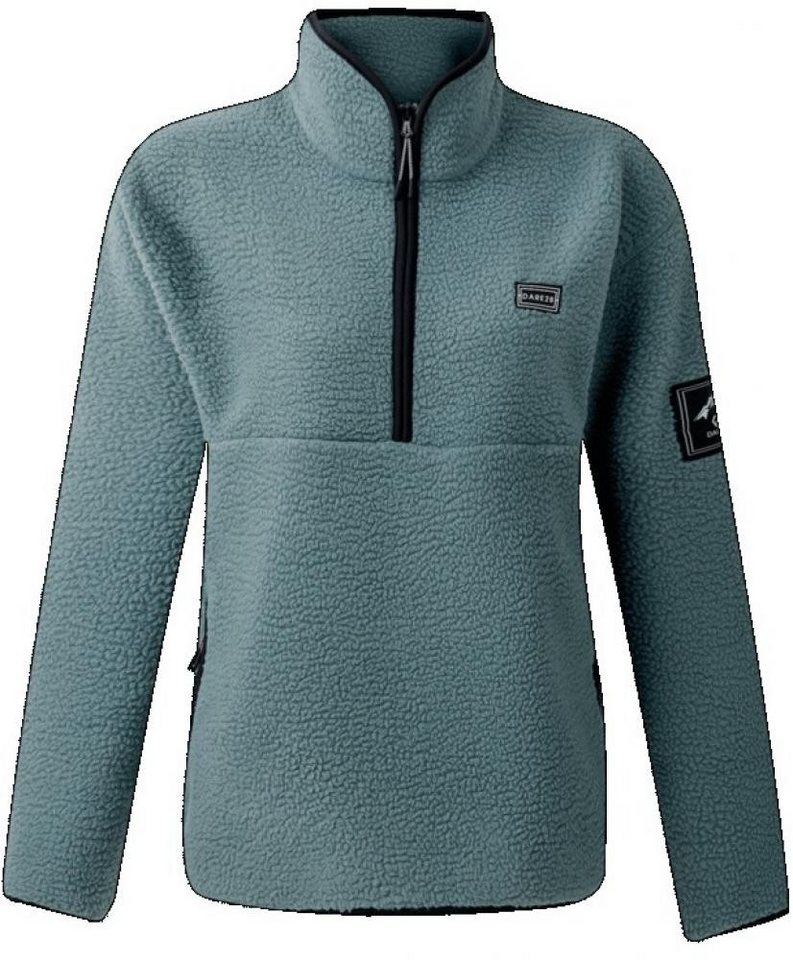 Dare2b Fleecepullover Damen Borg Fleece Jacke Halfzip - SlideOutFleece von Dare2b