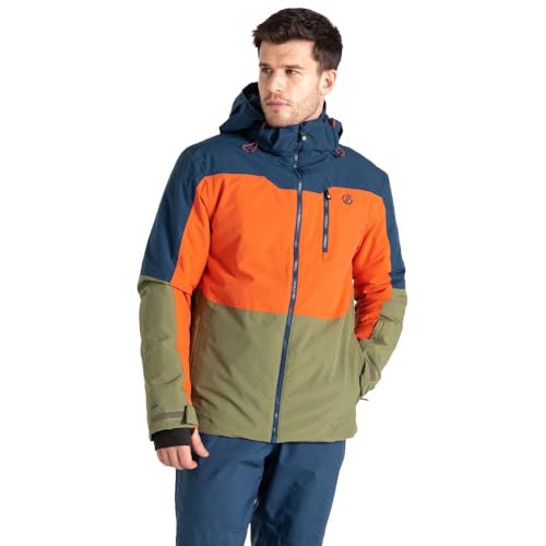 Dare2b Herren Mens Edge Ii Jacket Skijacke, Moonlight Denim Orange, S von Dare2b