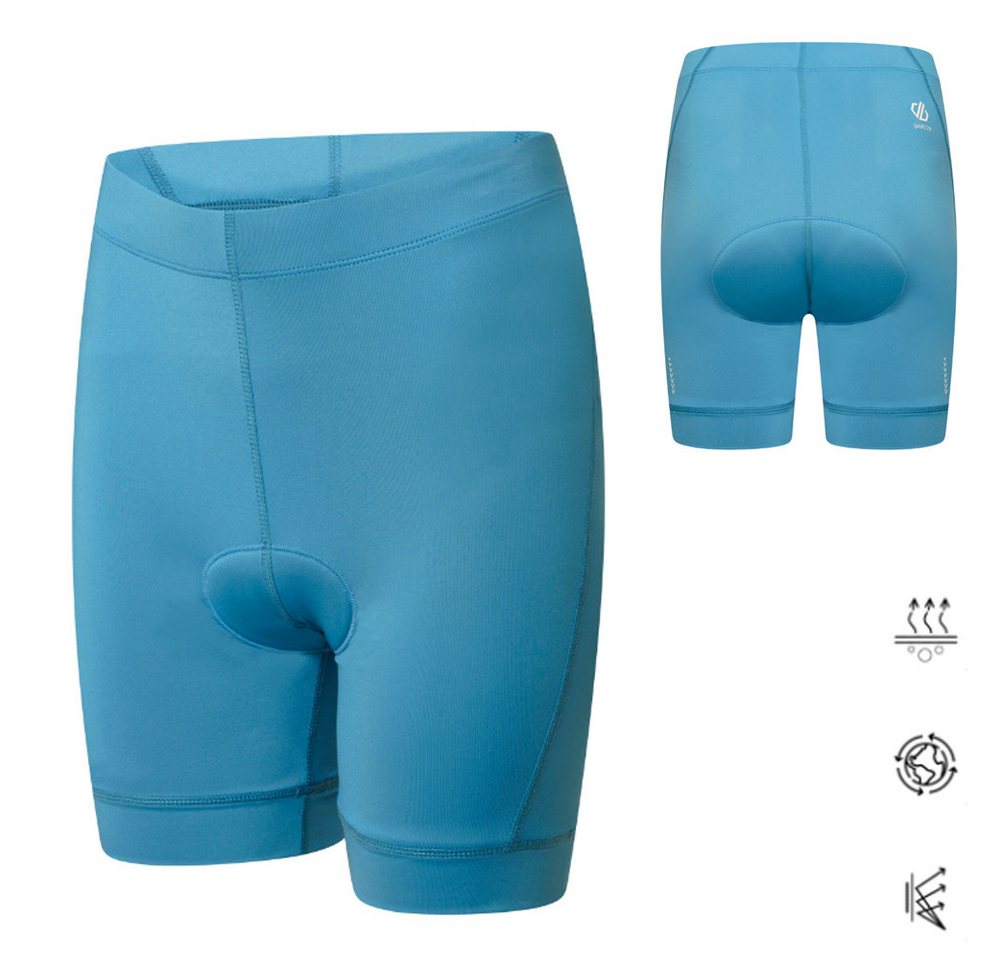 Dare2b Leggings Dare2b - kurze Damen Radhose mit Komfort Sitzpolster Habit Short blue Dare2b Leggings Dare2b - kurze Damen Radhose mit Komfort Sitzpolster Habit Short blue von Dare2b
