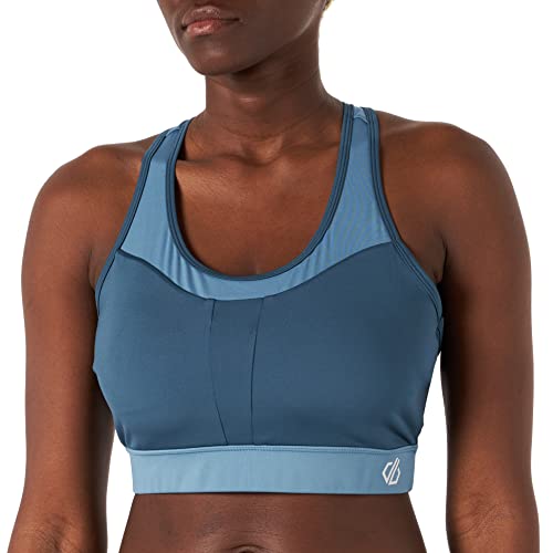 Dare2b Women's Mantra Bra T-Shirt, Orion Grey/Bluestone/Black, M von Dare2b