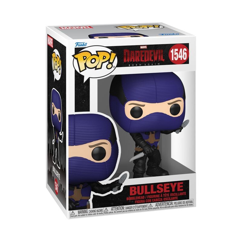 Daredevil Bullseye Vinyl Figur 1546 Funko Pop! multicolor von Daredevil