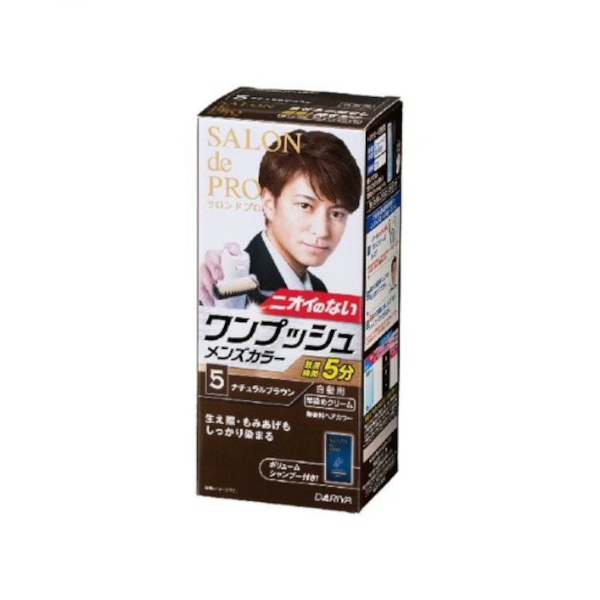 Dariya - Salon De Pro One Push Men's Color - 1 set - 5 Natural Brown Dariya - Salon De Pro One Push Men's Color - 1 set - 5 Natural Brown von Dariya