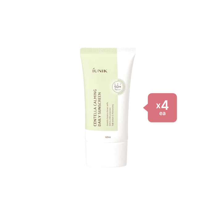 iUNIK Centella Calming Daily Sunscreen - 60ml (4ea) Set von iUNIK