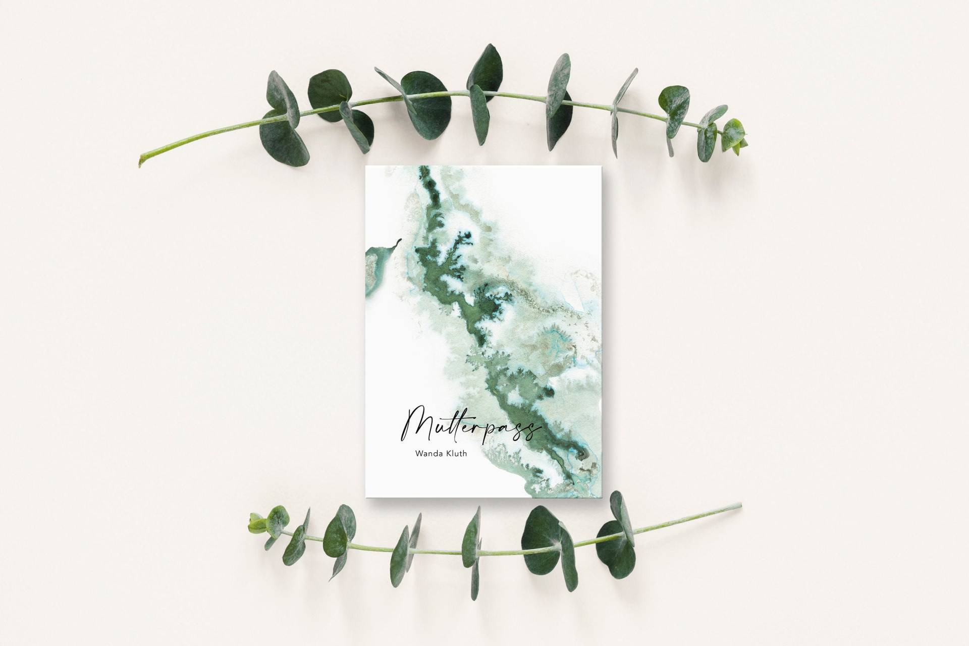 Mutterpass Hülle "Magic Green" Mutterpass Hülle "Magic Green" von DarjaDDesign