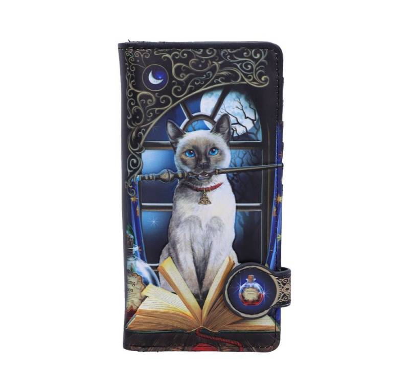Dark-Desires Geldbörse Fantasy Geldbörse Hocus Pocus Katze, Kultige Geldbörse von Dark-Desires