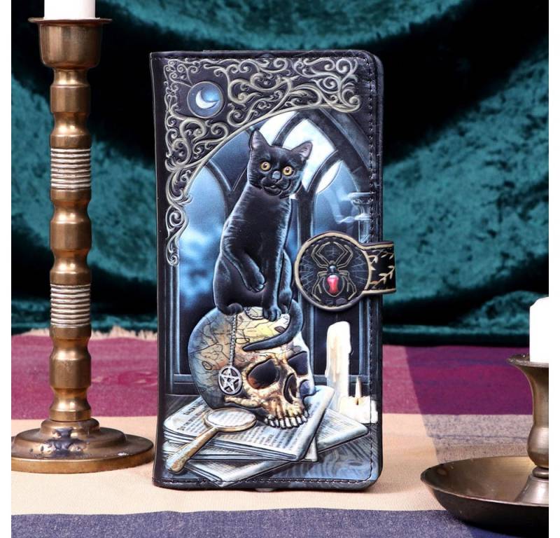 Dark-Desires Geldbörse Gothic Geldbörse Spirits of Salem, Detailreich verarbeitet von Dark-Desires