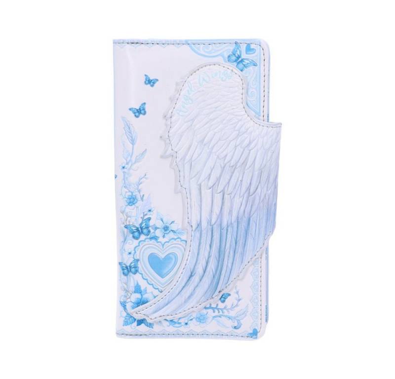 Dark-Desires Geldbörse Romantische Geldbörse White Angel Wings, Detailreiche Verarbeitung von Dark-Desires