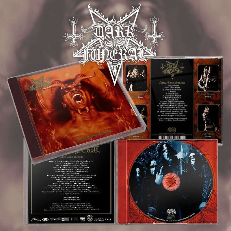 Dark Funeral Attera totus sanctus CD multicolor Dark Funeral Attera totus sanctus CD multicolor von Dark Funeral