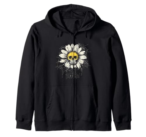 Still Bloomin' Skull Daisy Kostüm für Erwachsene und Kinder Kapuzenjacke Still Bloomin' Skull Daisy Kostüm für Erwachsene und Kinder Kapuzenjacke von Dark Gothic Outfit