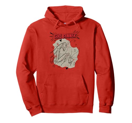 Girl Dinner | Lustige Gottesanbeterin - sarkastisch Pullover Hoodie Girl Dinner | Lustige Gottesanbeterin - sarkastisch Pullover Hoodie von Dark Humor Viral Trends