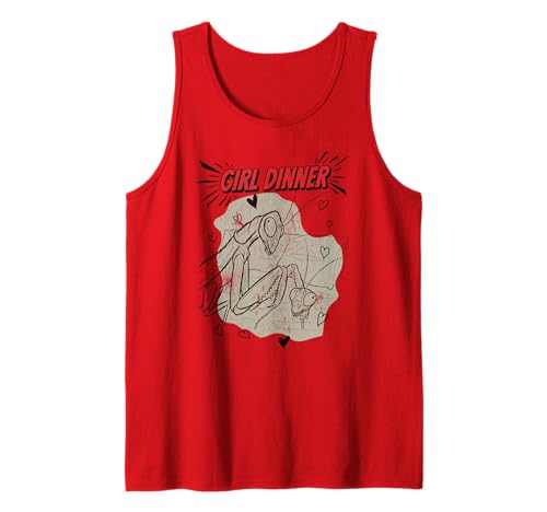 Girl Dinner | Lustige Gottesanbeterin - sarkastisch Tank Top Girl Dinner | Lustige Gottesanbeterin - sarkastisch Tank Top von Dark Humor Viral Trends