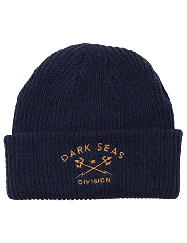 Dark Seas Cruiser Beanie - Dark Navy One Size Blue von Dark Seas