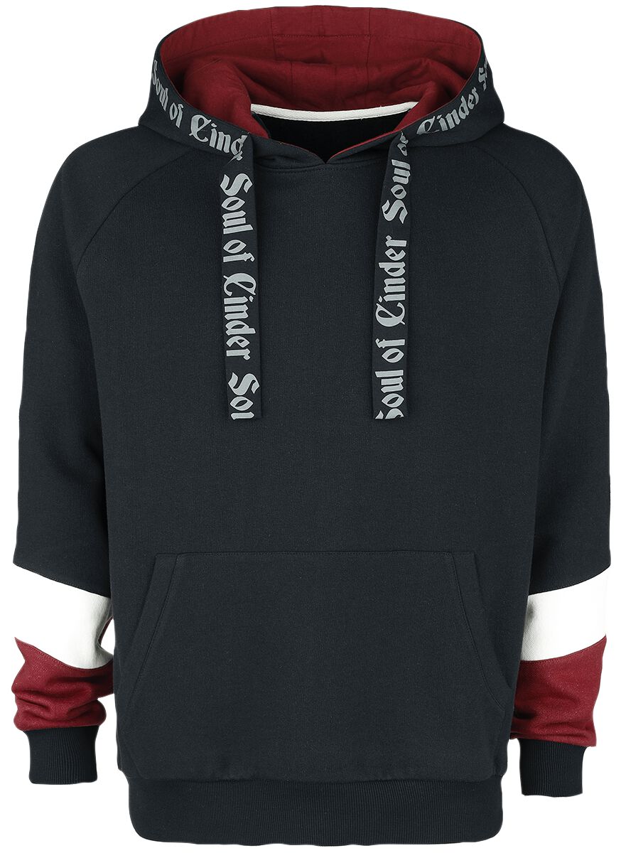 Dark Souls Bonfire Kapuzenpullover schwarz rot in M von Dark Souls