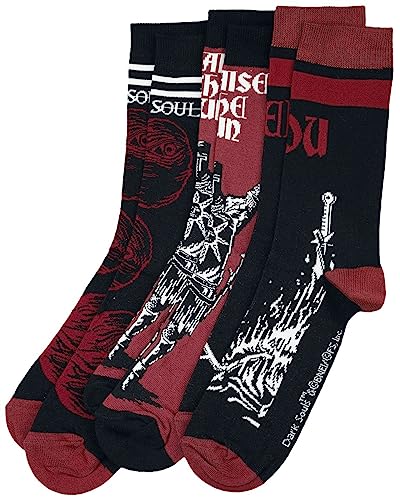 Dark Souls Bonfire Männer Socken multicolor EU 43-46 von Dark Souls