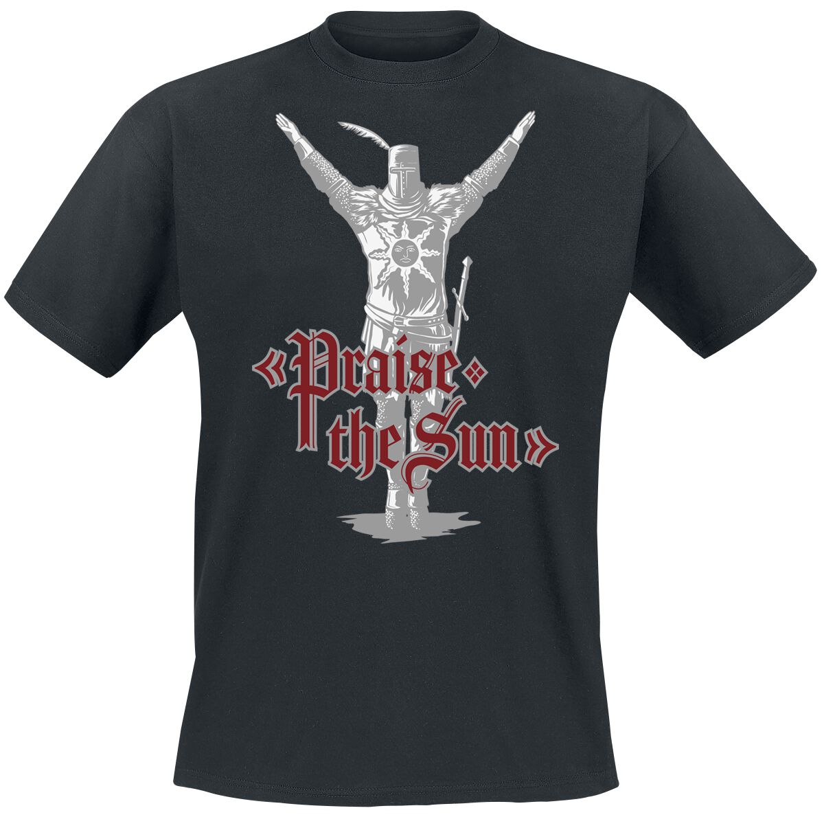 Dark Souls - Gaming T-Shirt - Praise the Sun - S bis XXL - für Männer - Größe XXL - schwarz  - EMP exklusives Merchandise! von Dark Souls