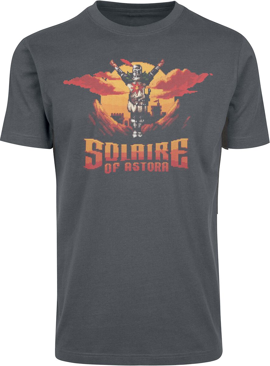 Dark Souls - Gaming T-Shirt - Solaire von Astora - S bis L - für Männer - Größe S - grau  - EMP exklusives Merchandise! von Dark Souls