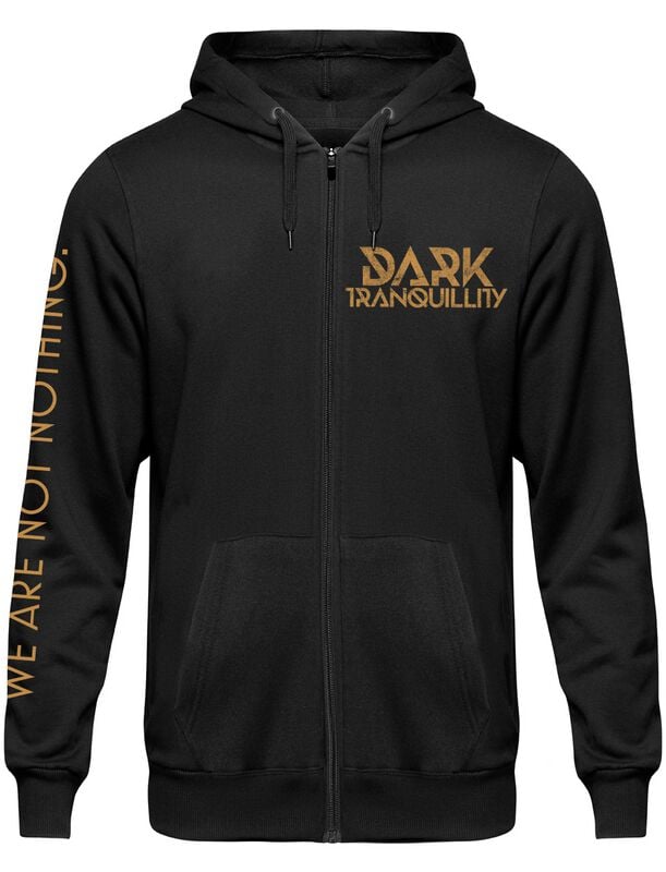 Dark Tranquillity Kapuzenjacke - Not Nothing - S bis XXL - für Männer - Größe XL - schwarz  - EMP exklusives Merchandise! von Dark Tranquillity
