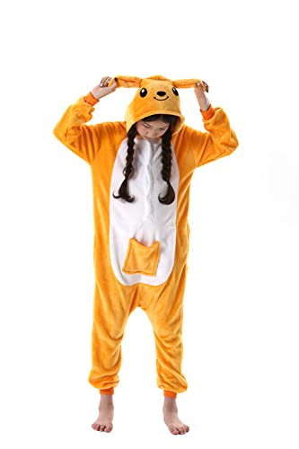 DarkCom Tier Kostüm Onesie Kinder Weihnachten FaschingsKostüm Cosplay Anime Schlafanzu Nachtwäsche von DarkCom