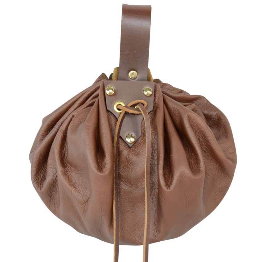 Große Runde Beuteltasche Sca, Larp, Cosplay, Mittelalter-Reenactment - #dk7116 Große Runde Beuteltasche Sca, Larp, Cosplay, Mittelalter-Reenactment - #dk7116 von DarkKnightArmoury