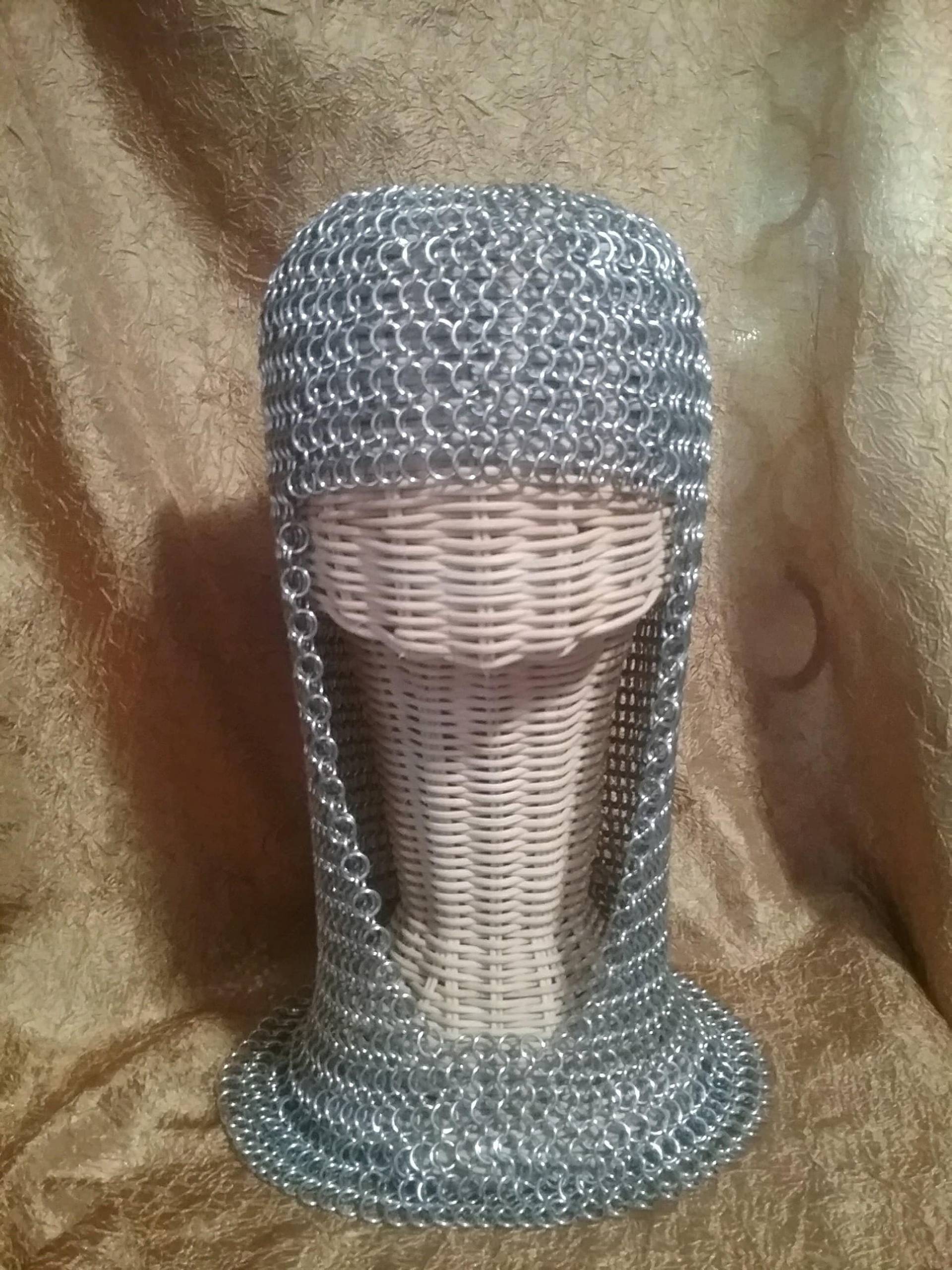 Kettenhemd Haube Coif Rüstung Mittelalter Renaissance Kostüm Cosplay Larp Zubehör Kettenhemd Haube Coif Rüstung Mittelalter Renaissance Kostüm Cosplay Larp Zubehör von DarkMountMaille