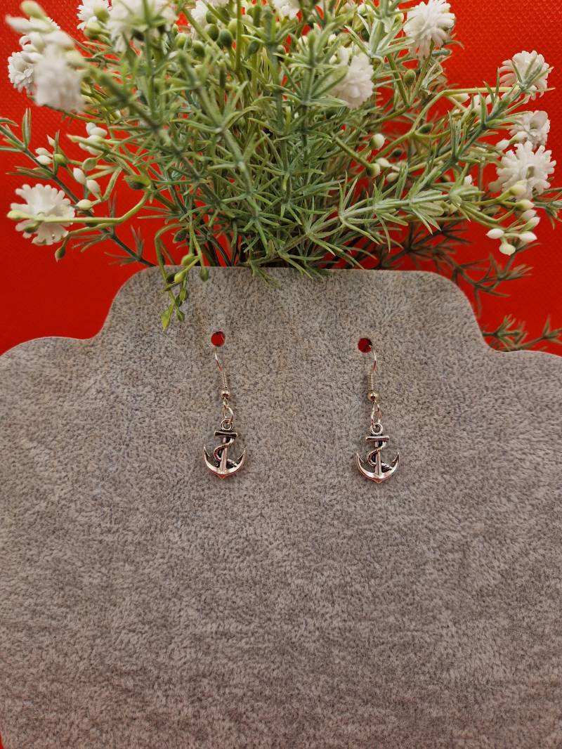 Sehr Schöne Anker Ohrhänger von DarkRoseMagic