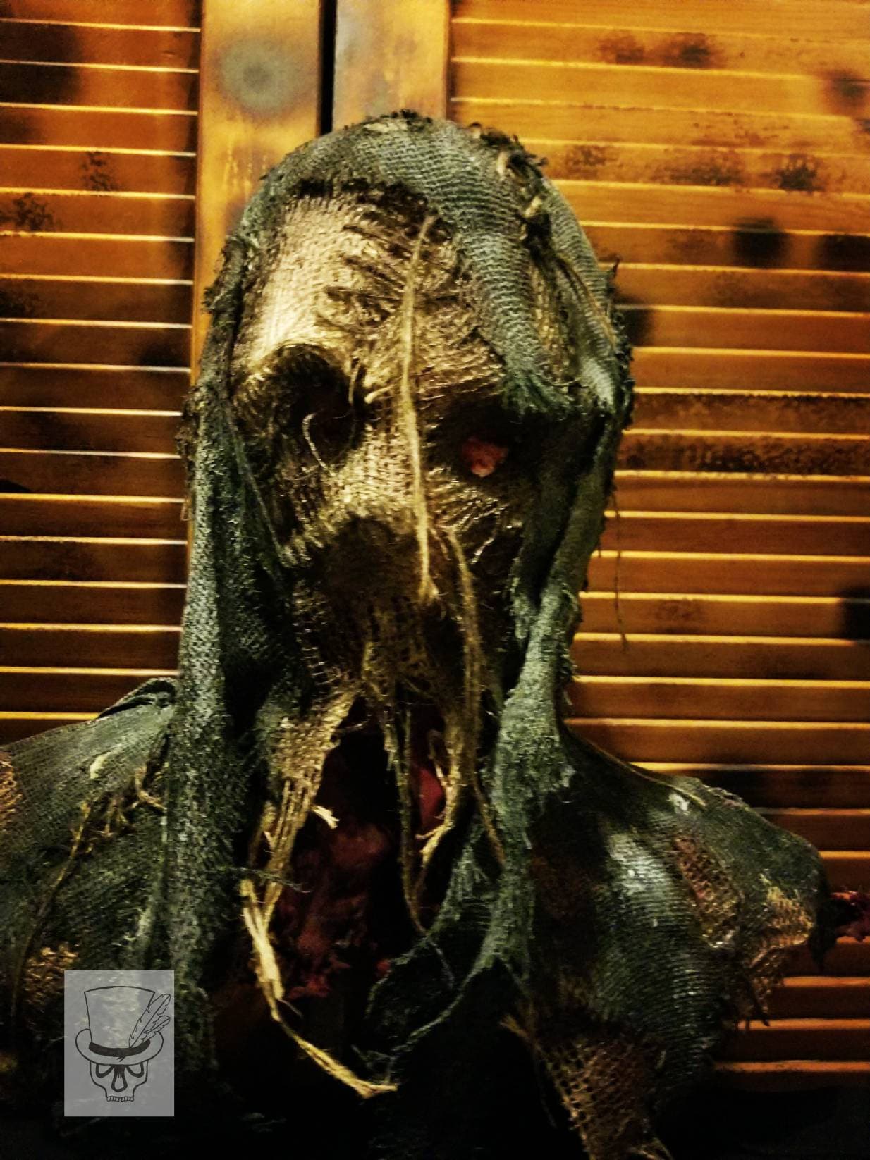 Jute Vogelscheuche Halloween Maske, Gruselige Monster Jute Vogelscheuche Halloween Maske, Gruselige Monster von DarkSeedCreations