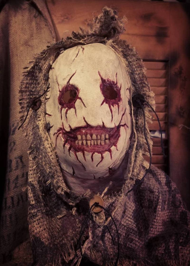 Seelenlose Halloween Vogelscheuche Maske Seelenlose Halloween Vogelscheuche Maske von DarkSeedCreations