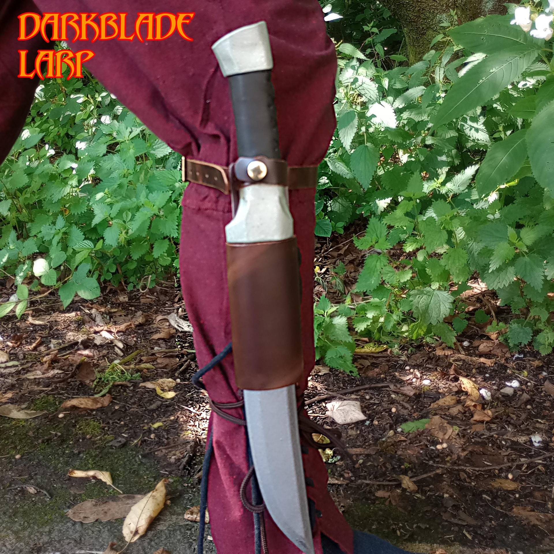 Dolch Unterschenkelscheide Für Larp, Kostüm Oder Cosplay Dolch Unterschenkelscheide Für Larp, Kostüm Oder Cosplay von DarkbladeLarp