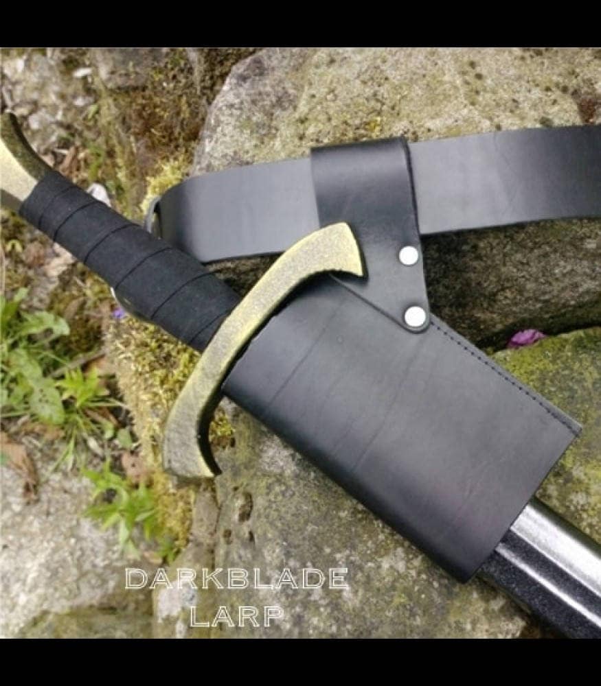 Einfacher Schwerthalter, Leder Frosch Als Halbschwert Für Larp, Cosplay Oder Kostüm Einfacher Schwerthalter, Leder Frosch Als Halbschwert Für Larp, Cosplay Oder Kostüm von DarkbladeLarp