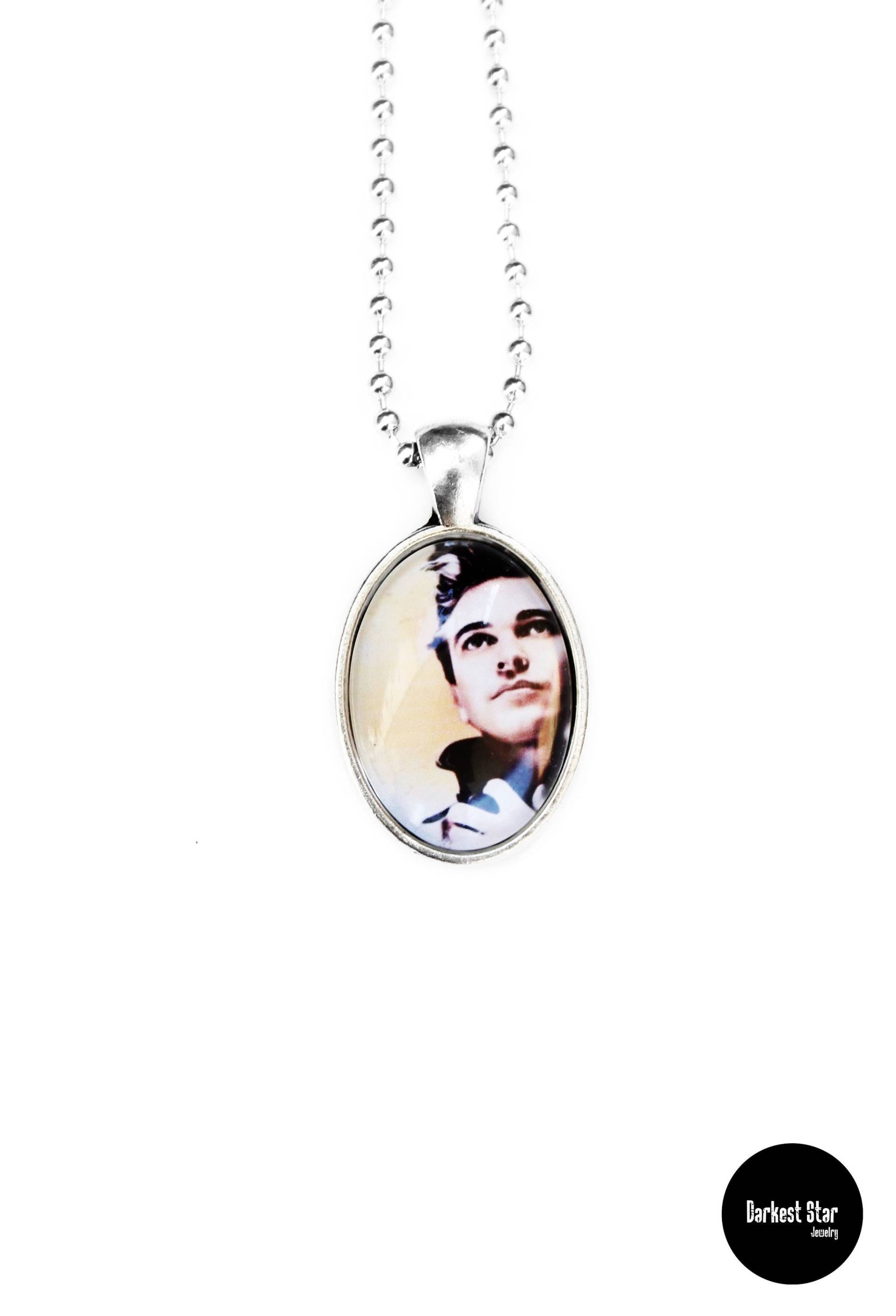 Depeche Mode Anhänger, Alan Wilder, Fan Art, 101 Halskette von DarkestStarJewelry