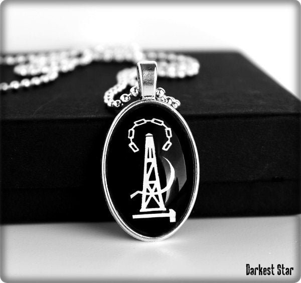 Depeche Mode Anhänger, Fächerkunst, Musikschmuck von DarkestStarJewelry