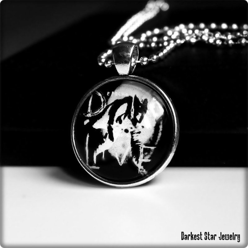 Depeche Mode Schmuck, Devotional Anhänger, Sofad Halskette, Dave Gahan von DarkestStarJewelry