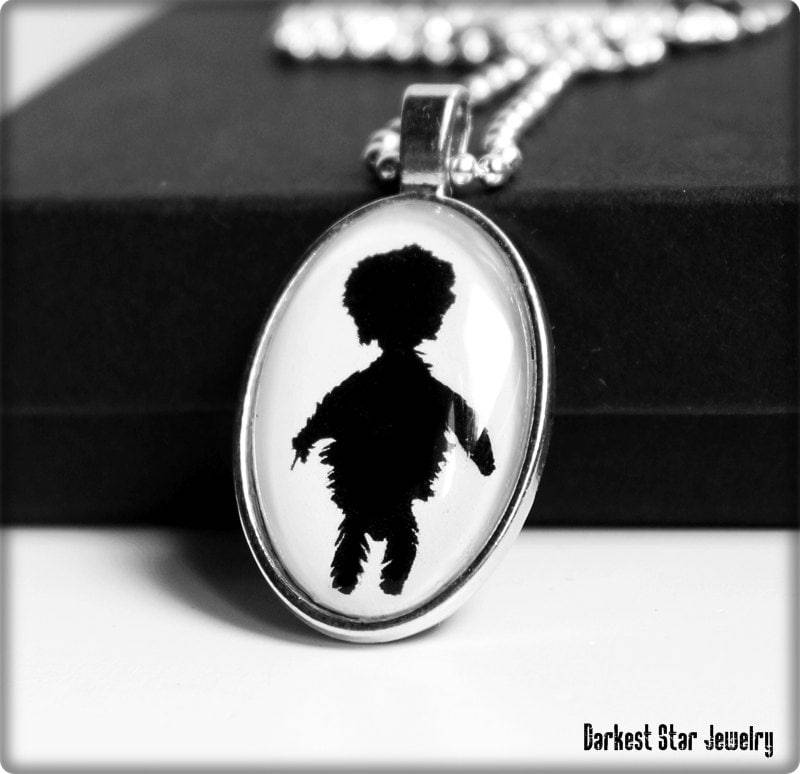 Depeche Mode Schmuck, Herr Federn, Spielender Engel, Fan Anhänger, Pta Halskette von DarkestStarJewelry