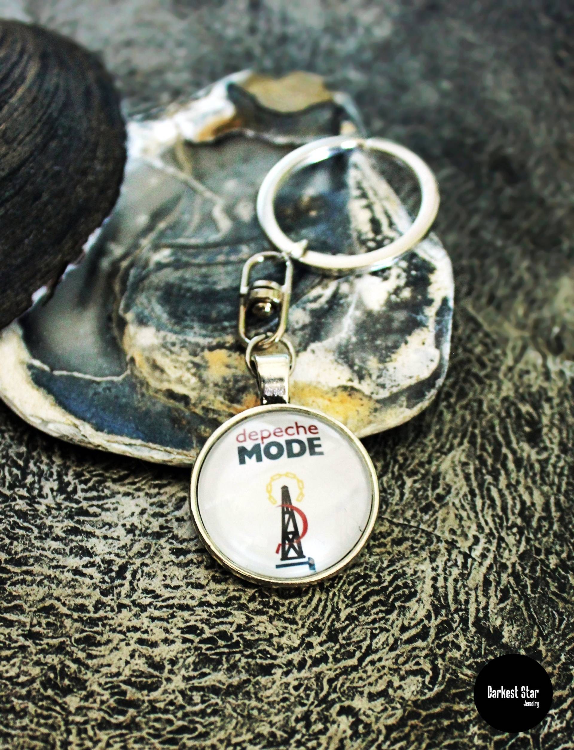 Depeche Mode Schmuck, Schlüsselring, Schlüsselbund, Einige Tolle Belohnung, Fan Art von DarkestStarJewelry