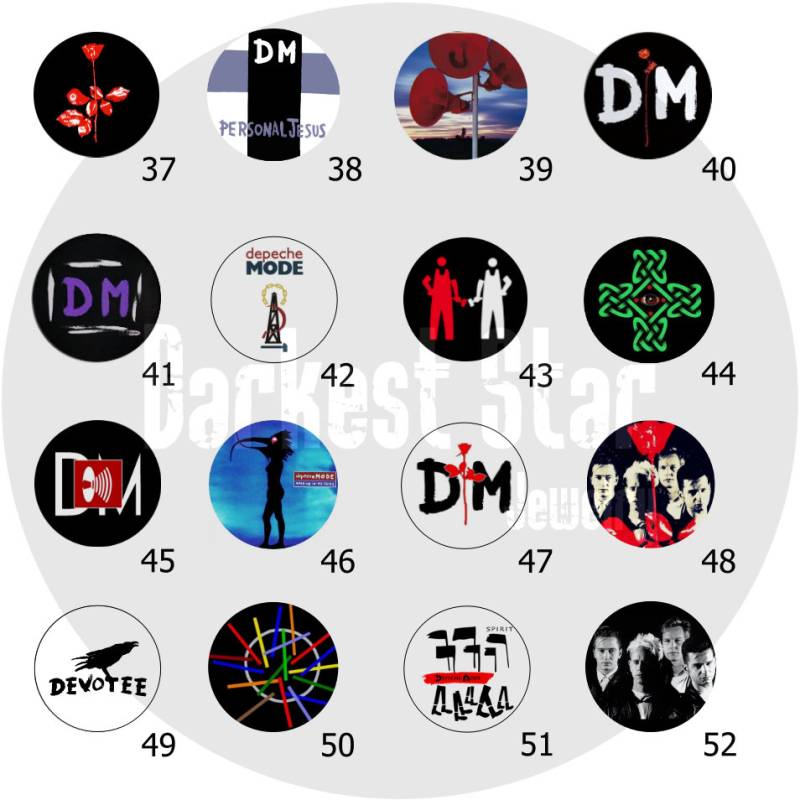 Depeche Mode Schmuck, Spirit Anhänger von DarkestStarJewelry