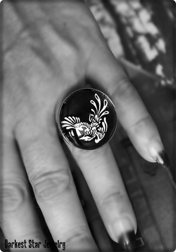 Depeche Mode Schmuck, Violator Ring von DarkestStarJewelry