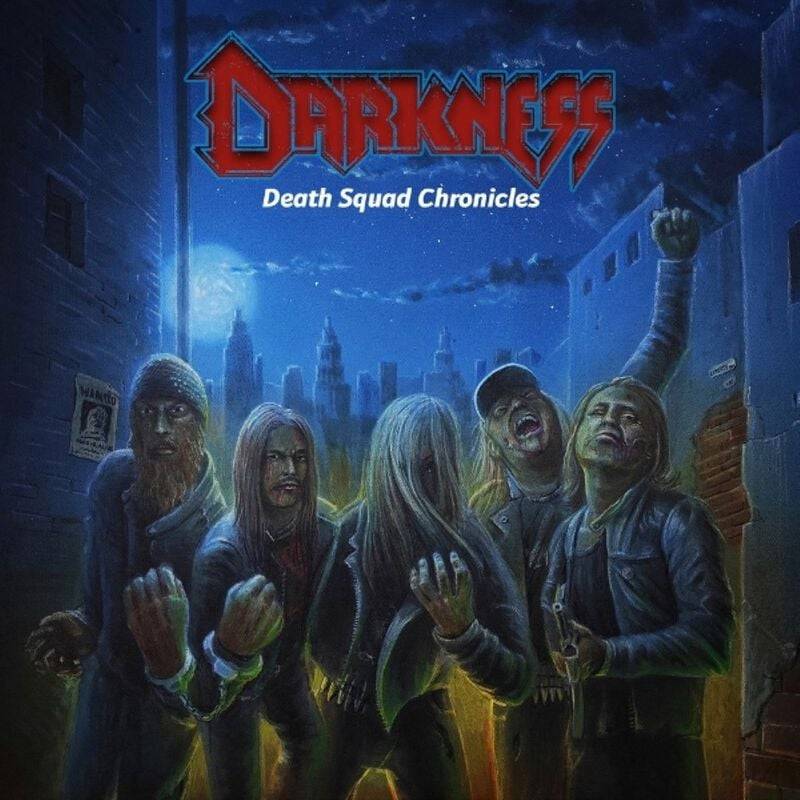 Darkness Death Squad Chronicles LP multicolor von Darkness