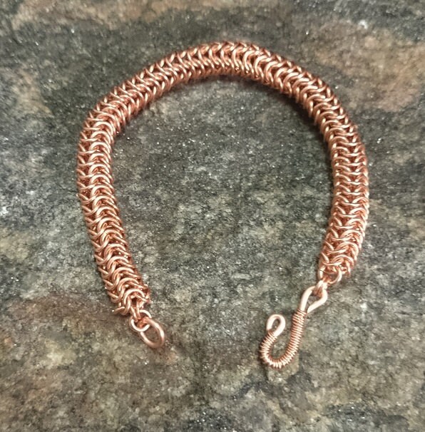 Roundmaille Armband Aus Kupfer Roundmaille Armband Aus Kupfer von Darknightchainmaille