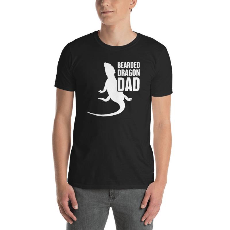 Bärtigen Drachen Papa - Eidechse Bärtigen T-Shirt | Unisex von DarksApparel