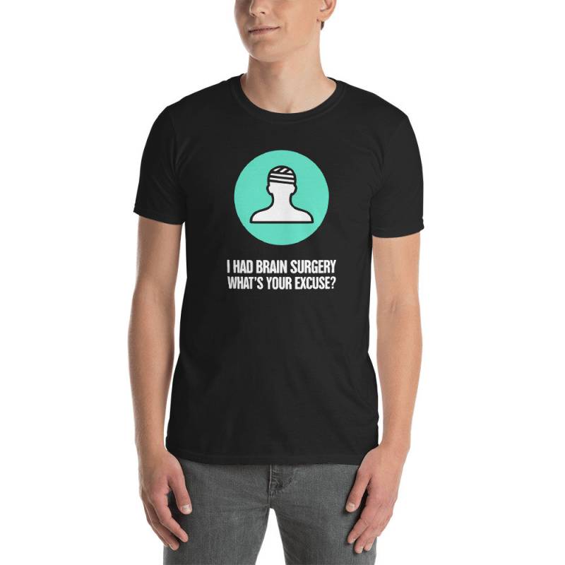 Bekommen Sie Auch Krebs Recovery - Lustige Gehirn Chirurgie T-Shirt | Unisex von DarksApparel