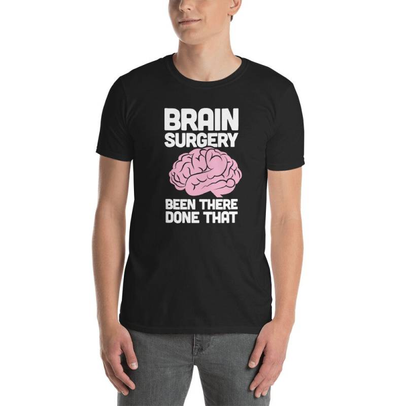 Bekommen Sie Auch Krebs Recovery - Lustige Gehirn Chirurgie T-Shirt | Unisex von DarksApparel