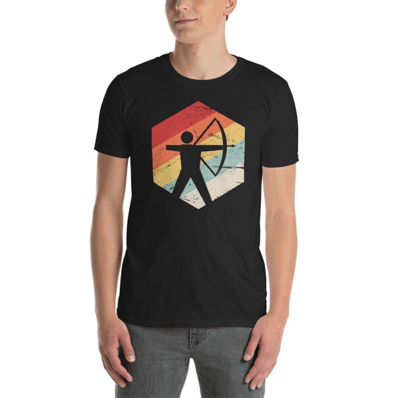 Bogenschießen T-Shirt | Unisex - Retro Vintage-Geschenk Für Bogen Und Pfeil-Enthusiasten von DarksApparel