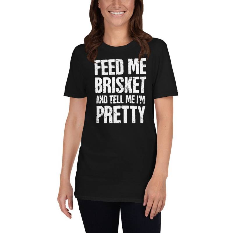 Brisket T-Shirt/Funny Bbq Gift & Barbecue Smoked Meats Shirt | Unisex-"Pretty" von DarksApparel